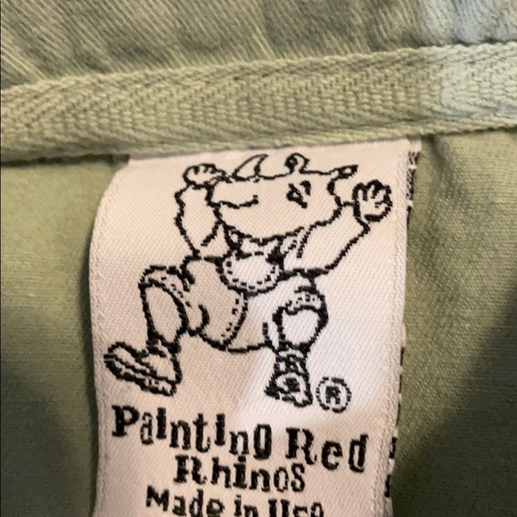 Painting Red Rhinos Nautical Shirt size 4/5 - Picture 4 of 10